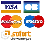 Visa, MasterCard, Maestro u otras tarjetas bancarias en Lentes de Contacto 365
