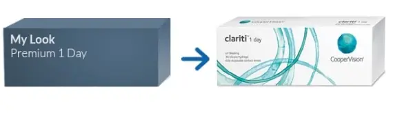 Lentes de Contacto My Look Premium 1 Day *