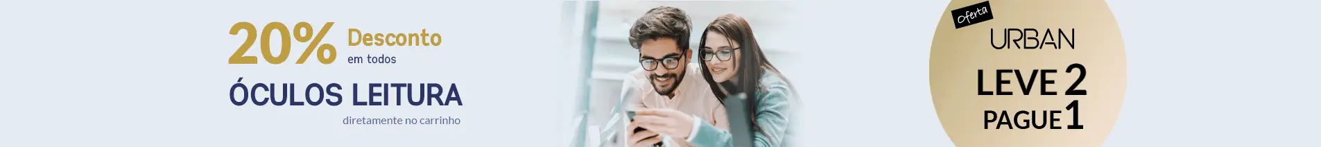 Desconto Óculos de Leitura em Lentes de Contacto 365