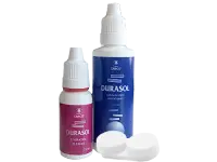 Durasol Conservador + Limpador Kit Viagem Líquido Lentes de Contacto