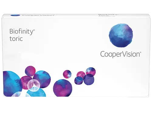 Vantagens de usar Lentes de Contacto Mensais Biofinity Toric