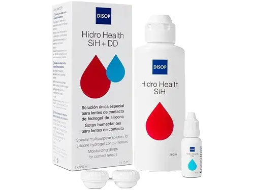 Hidro Health SiH + Gotas DD Líquido Lentes de Contacto