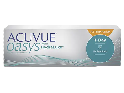 Lentes de Contacto Acuvue Oasys 1-Day for Astigmatism