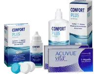 Lentes de Contato Acuvue Vita + Confort Plus - Packs