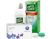 Lentes de Contato Biofinity Toric XR + Opti-Free Express - Packs