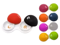 Estojo Soft Rubber Acessório Lentes de Contacto